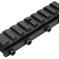 TruGlo TG8953B 3/8 In.  to Picatinny Mounting Adapter  Matte Black Anodized