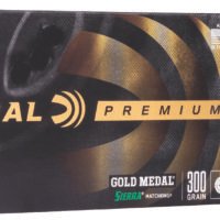 Federal GM338LM2 Premium Gold Medal 338LapuaMag 300gr Sierra MatchKing BTHP 20 Per Box/10 Case