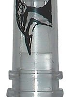 Haydel's Game Calls PW90 Avian  Open Call Woodpecker Sounds Attract Turkeys, Clear Plastic