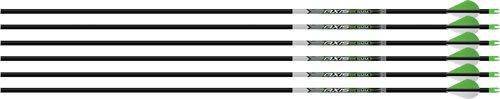 EASTON ARROW AXIS 5MM 340 - 6-PACK W/ 2" BLAZER VANES