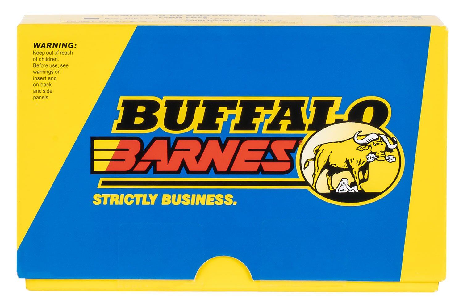 Buffalo Bore Ammunition 20F20 Buffalo-Barnes Strictly Business 38Special +P 110gr Barnes TAC-XP Lead Free 20 Per Box/12 Case
