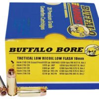 Buffalo Bore Ammunition 21D20 Buffalo-Barnes Strictly Business 10mmAuto 155gr Barnes TAC-XP Lead Free 20 Per Box/12 Case
