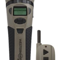 Western Rivers GC75 Mantis 75R Electronic Call Multiple Sounds Attracts Predators Features Remote Control Brown Polymer