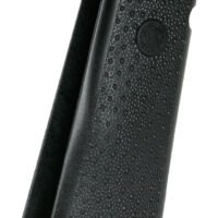 Hogue 45190 OverMolded Grip Panels Cobblestone Black Nylon with Palm Swells for 1911 Government