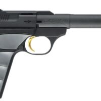 Browning 051482490 Buck Mark Camper *CA Compliant 22 LR 10+1 5.50" Tapered Bull Barrel, Matte Black Serrated Steel Slide & Aluminum Frame, Gray Ultragrip FX Grip