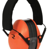 Radians LSH500CS Lowset Muff 21 dB Over the Head Orange/Black Adult 1 Pair