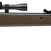 Crosman 30021 Vantage NP Air Rifle Nitrogen Piston 177 1rd Shot Black Black Receiver Hardwood Scope 4x32mm