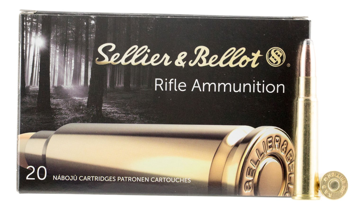 Sellier & Bellot SB303C Rifle 303British 180gr Soft Point 20 Per Box/20 Case
