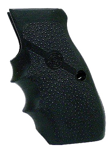 Hogue 75000 Rubber Wraparound Black Rubber with Finger Grooves for CZ 75, TZ-75, P-09