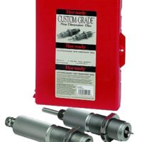Hornady 546222 Custom Grade Series I 2 Die Set for 220 Swift Includes Sizing Seater