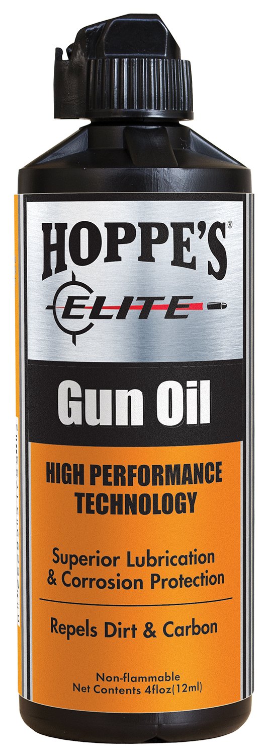 Hoppe's GO4 Elite Gun Oil Lubricates And Prevents Corrosion 4 oz. Squeeze Bottle
