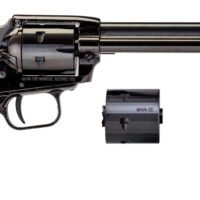 Heritage Mfg RR22MB6 Rough Rider 22 LR 22 WMR 6 Shot, 6.50" Black Steel Barrel, Black Zinc Alloy Frame, Black Cylinder, Cocobolo Grip, Hammer/Thumb Safety, Exposed Hammer