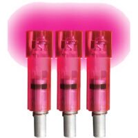 Lumenok Crossbow Nocks Pink Flat Excalibur 3 pk.
