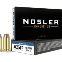 Nosler 51212 Assured Stopping Power Handgun 40S&W 180gr Jacketed Hollow Point 50 Per Box/10 Case
