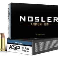 Nosler 51284 Assured Stopping Power Handgun 45ACP 230gr Jacketed Hollow Point 50 Per Box/10 Case