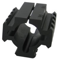 TacStar 1081100 Shotgun Rail Mount Black 1.80" Long
