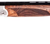 ATI ATIGKOF12SVE Cavalry SVE 12 Gauge 3" 2rd 28" Blued O/U Barrel, Silver Engraved Metal Finish, Oiled Turkish Walnut Stock, Ejector, 5 Chokes
