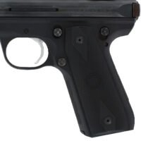 Hogue 82090 Grip Panels Diamond Checkering Black Rubber for Ruger Mark III 22/45