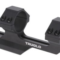 TruGlo TG8963B One-Piece Tactical Scope Mount Scope Mount/Ring Combo Black 1"