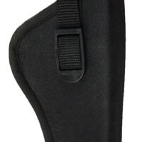 Bulldog DLX2 Pit Bull  OWB Black Nylon Belt Loop Fits S&W J Frame Fits 2-2.50" Barrel Right Hand