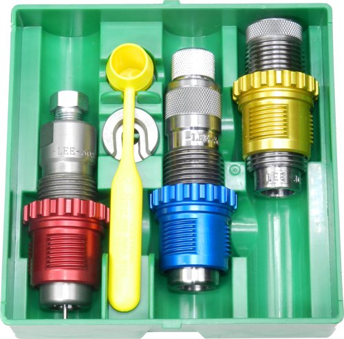 LEE PACESETTER 3-DIE SET & - BREECH LOCK BUSHINGS 243 WIN