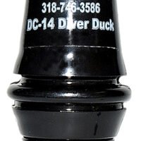 Haydel's Game Calls DC14 Diver Duck Open Call Attracts Ducks Black Acrylic