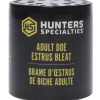 Hunters Specialties 00167 Adult Doe Estrus  Can Call Doe Sounds Attracts Deer Black