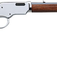 Taylors & Company 550223 Uberti Scout 22 LR Caliber with 14+1 Capacity, 19" Blued Barrel, Chrome-Plated Metal Finish & Walnut Stock Right Hand (Full Size)