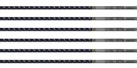 EASTON ARROW 4MM FMJ 300 - 6-PACK W/ 2" BLAZER VANES