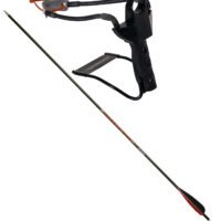 Marksman 3075 Marksman 3075 Pocket Hunter Slingshot Black Steel Frame Black Molded Handle
