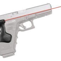Crimson Trace 0167101 Lasergrips  Compatible w/ Glock Gen3/4/5 Full Size, Red Laser Black Polymer