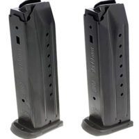 Ruger 90449 SR9C Value Pack 17rd Magazine Fits Ruger SR/SRc/9E 9mm Luger Blued 2 Pack