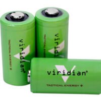 Viridian 3500006 CR123 Battery Green 3.0 Volts 1,750 mAh (3) Single Pack