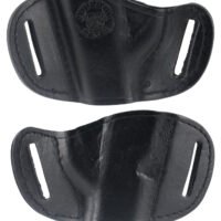 Bulldog MLBS Molded  OWB Black Leather Belt Slide Fits Bersa Thunder 380 Fits Ruger LCP Fits Sig 230 Right Hand