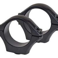 Tikka S1300924 Opti-Lock Rings  Black 1" Low
