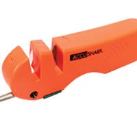 AccuSharp 028C 4-in-1 Sharpener Hand Held Coarse Tungsten Sharpener Orange
