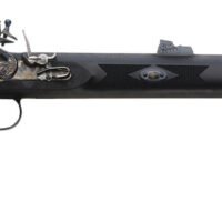 Traditions R3200850 Deerhunter  50 Cal 24" Flintlock Blued Black Synthetic Stock