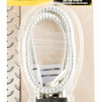 Bulldog BD8011 Trigger Lock Cable Open With Key Metal Firearm Fit- Handgun/Rifle/Shotgun