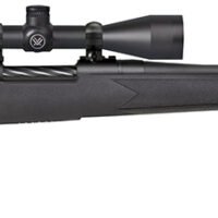 Mossberg 27933 Patriot  308 Win Caliber with 5+1 Capacity, 22" Fluted Barrel, Matte Blued Metal Finish & Black Synthetic Stock Right Hand (Full Size) Includes Vortex Crossfire II 3-6x40mm Scope