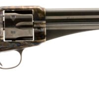 Taylors & Company 550378 1875 Army Outlaw 357 Mag Caliber with 7.50" Blued Finish Barrel, 6rd Capacity Blued Finish Cylinder, Color Case Hardened Finish Steel Frame & Walnut Grip