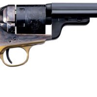 Taylors & Company 550733 1851 C. Mason 38 Special 6rd Shot 5.50" Blued Round Barrel Blued Cylinder Color Case Hardened Color Case Hardened Steel Frame Walnut Grip
