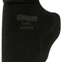 Galco STO424B Stow-N-Go  IWB Black Leather Belt Clip Fits 1911 3" Barrel Right Hand