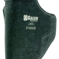 Galco STO652B Stow-N-Go  IWB Black Leather Belt Clip Fits S&W M&P Shield/Walther PPS/S&W M&P Shield 2.0 Right Hand