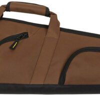 Allen 99452 Daytona Shotgun Case 52" Mocha Brown Endura w/ Black Trim Adjustable Sling, 4 Pockets & Easy Clean Lining