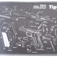 Tipton 558680 Maintenance Mat Black/Gray Neoprene Top w/Rubber Back 11"x17" 1911 Parts Diagram