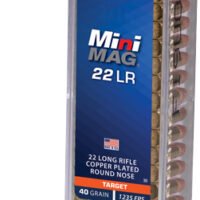 CCI MINI-MAG 22LR 40GR LEAD-RN - 1235FPS 100RD 50BX/CS