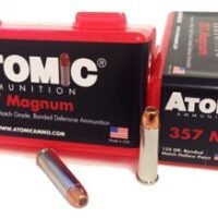 ATOMIC 357 MAG 158GR JHP - 50RD 10BX/CS