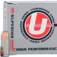 UNDERWOOD 9MM LUGER +P+ 115GR - JHP 20RD 10BX/CS