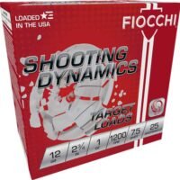 FIOCCHI 12GA 2.75" 1OZ #7.5 - 1200FPS 250RD CASE LOT