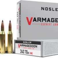 NOSLER VARMAGEDDON 243 WIN - 70GR FBT 20RD 10BX/CS